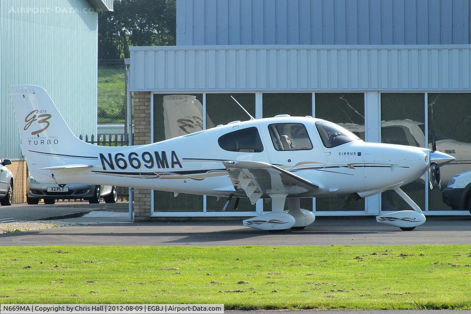 N669MA, Cirrus SR22 C/N 2620, privately owned