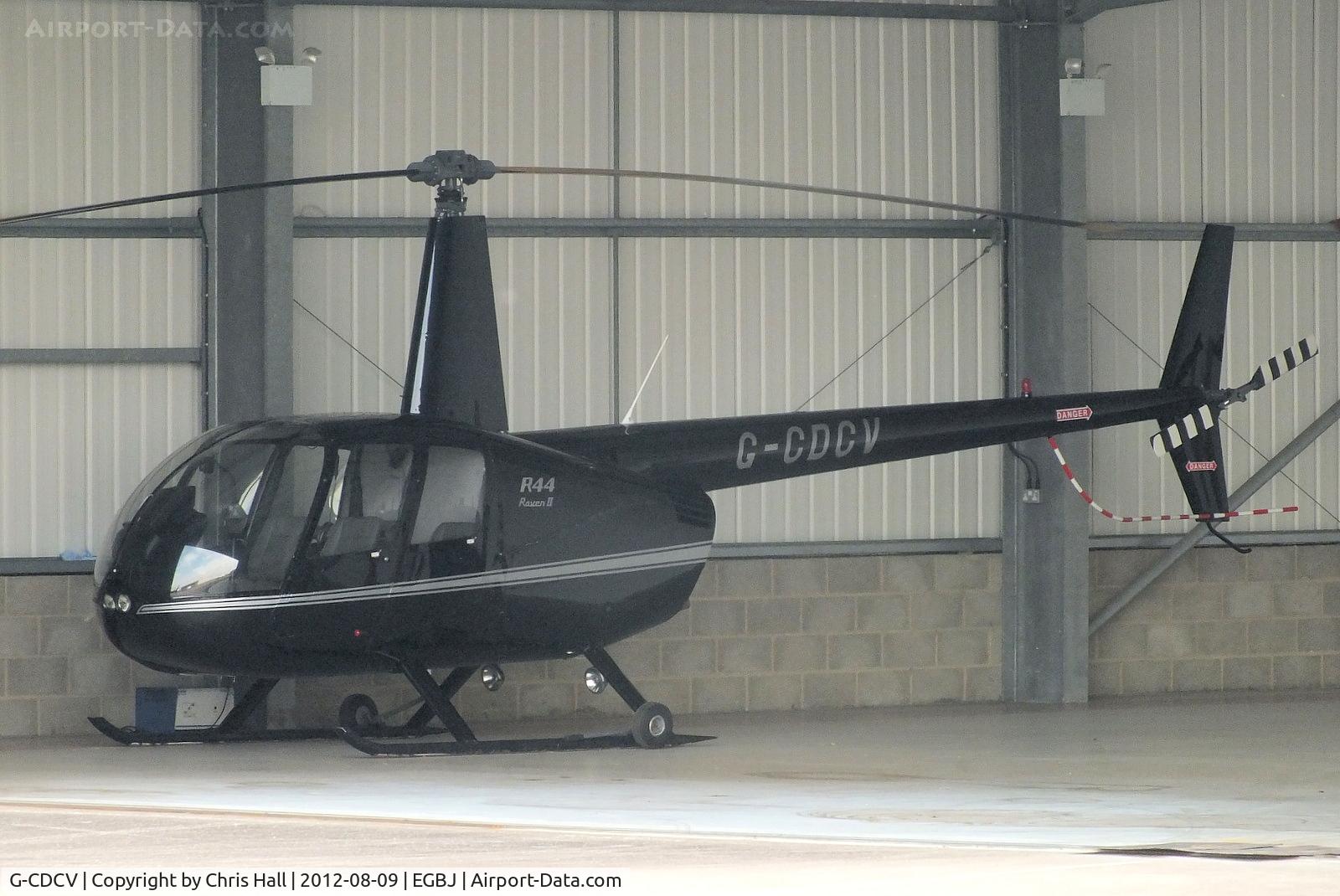 G-CDCV, 2004 Robinson R44 Raven II C/N 10536, 3GRComm Ltd