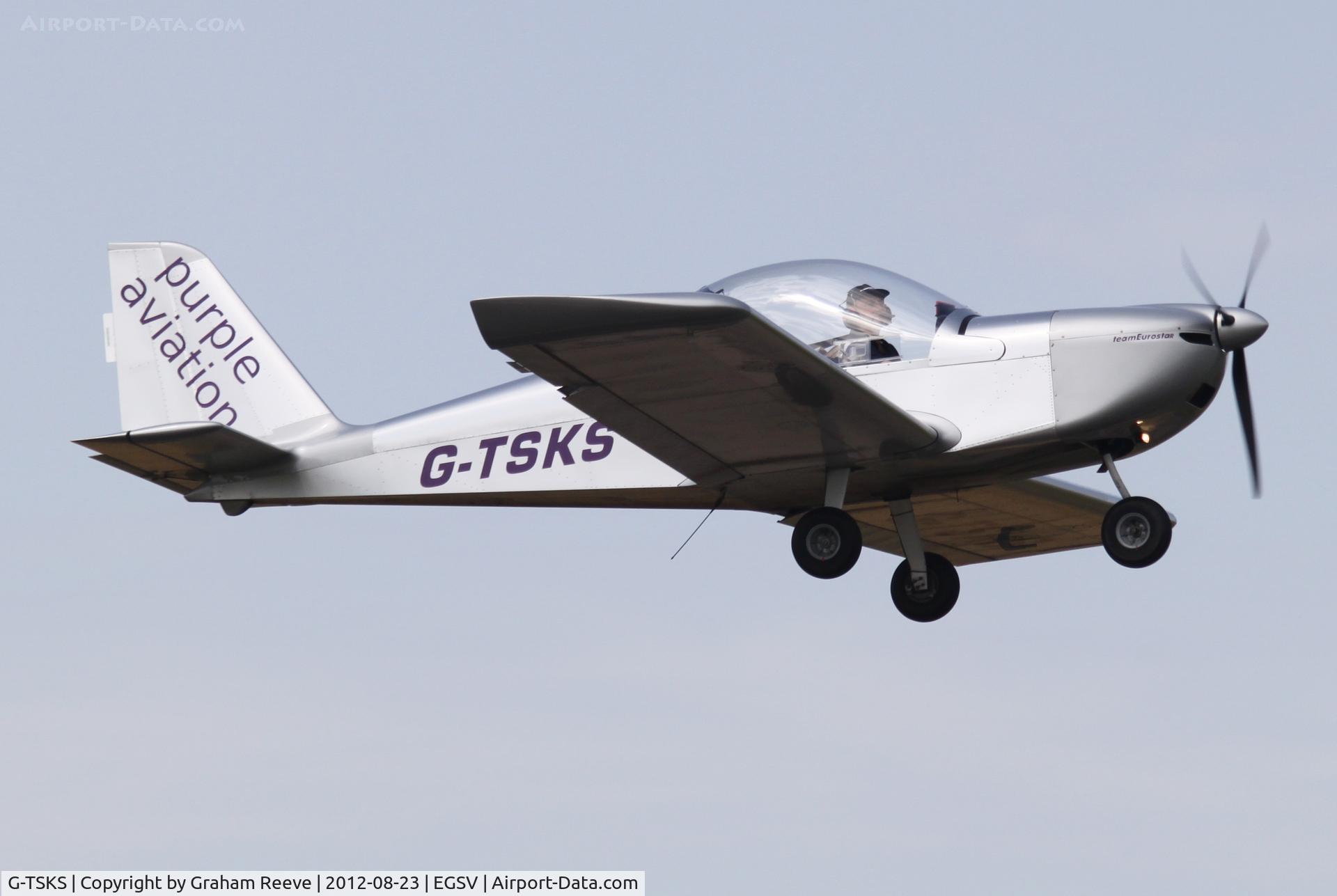G-TSKS, 2009 Cosmik EV-97 TeamEurostar UK C/N 3320, At Old Buckenham.