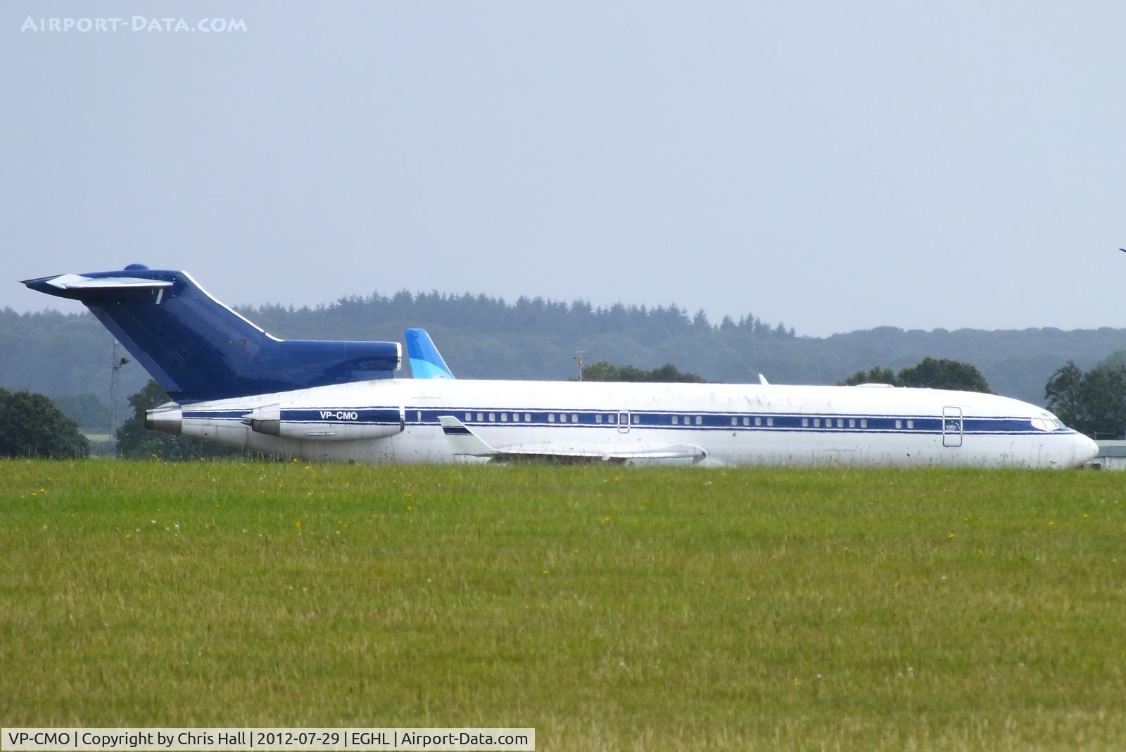 VP-CMO, 1980 Boeing 727-212RE C/N 21948, stored at ATC Lasham