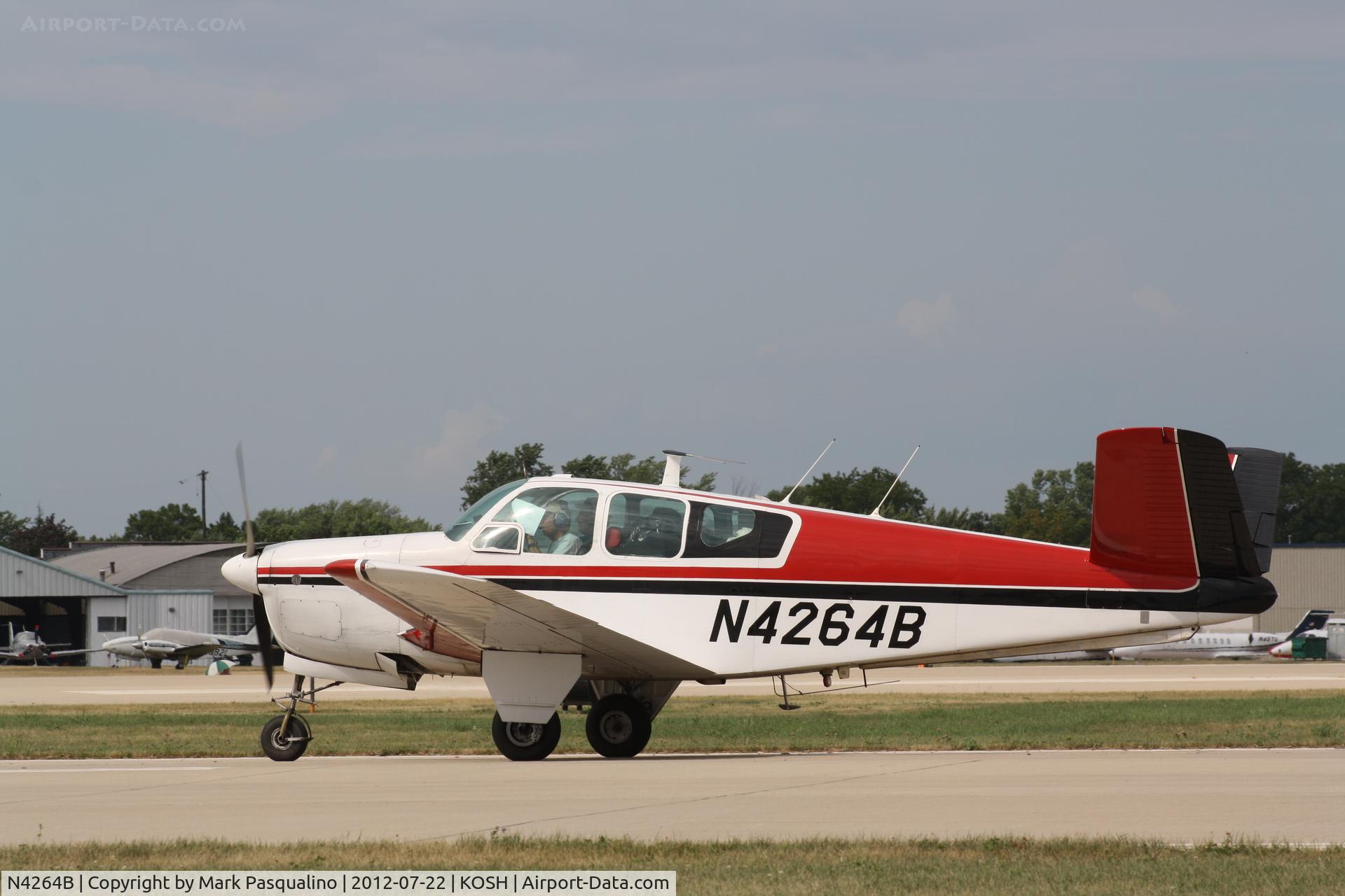 N4264B, 1955 Beech F35 Bonanza C/N D-4286, Beech F35