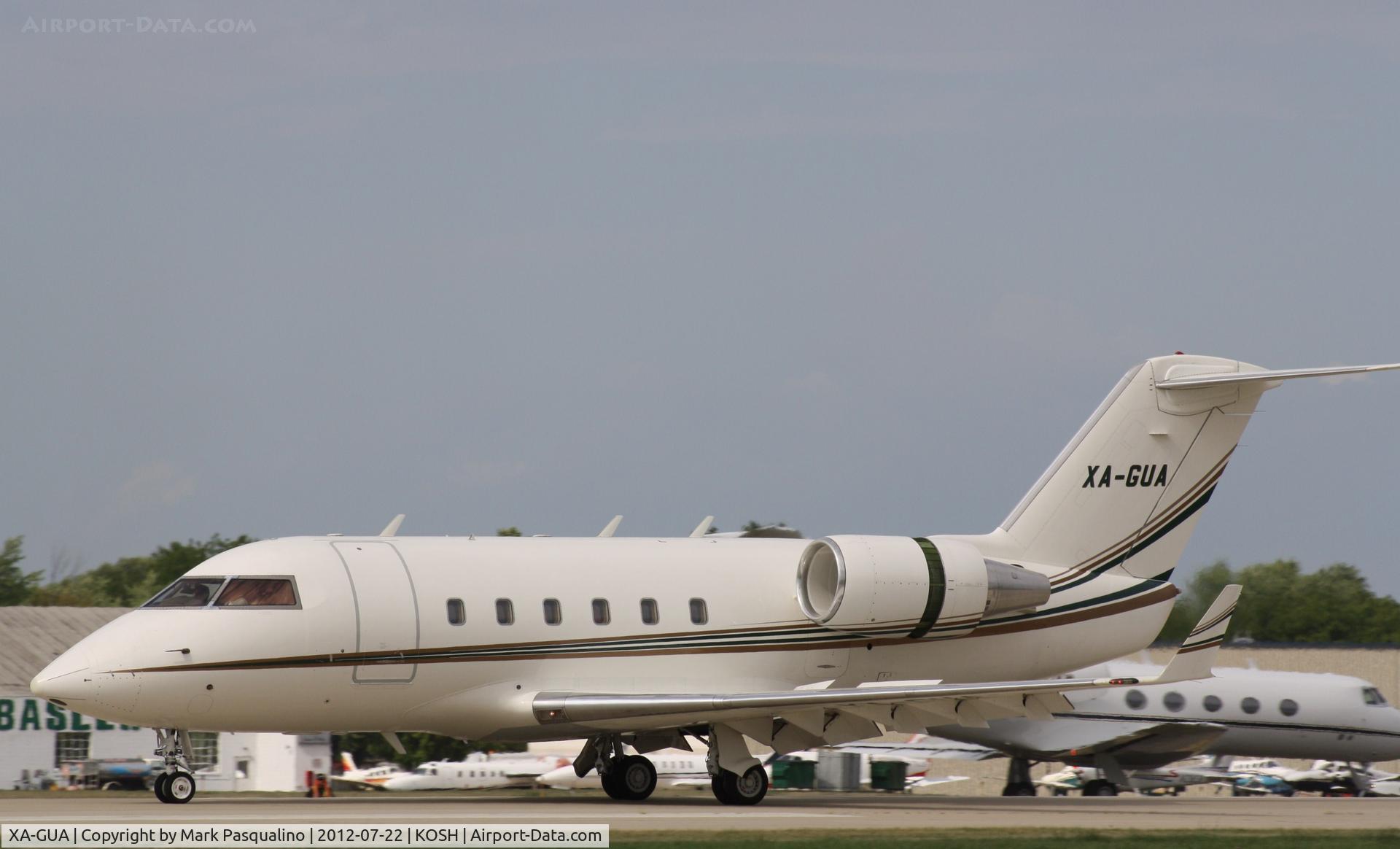 XA-GUA, Canadair Challenger 601-3A (CL-600-2B16) C/N 5076, Challenger 601