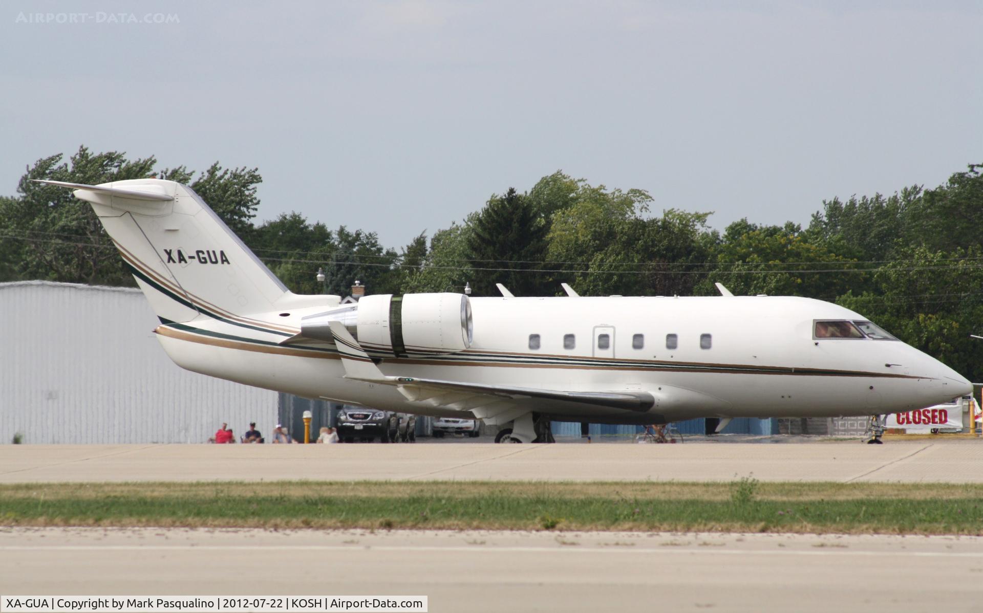XA-GUA, Canadair Challenger 601-3A (CL-600-2B16) C/N 5076, Challenger 601