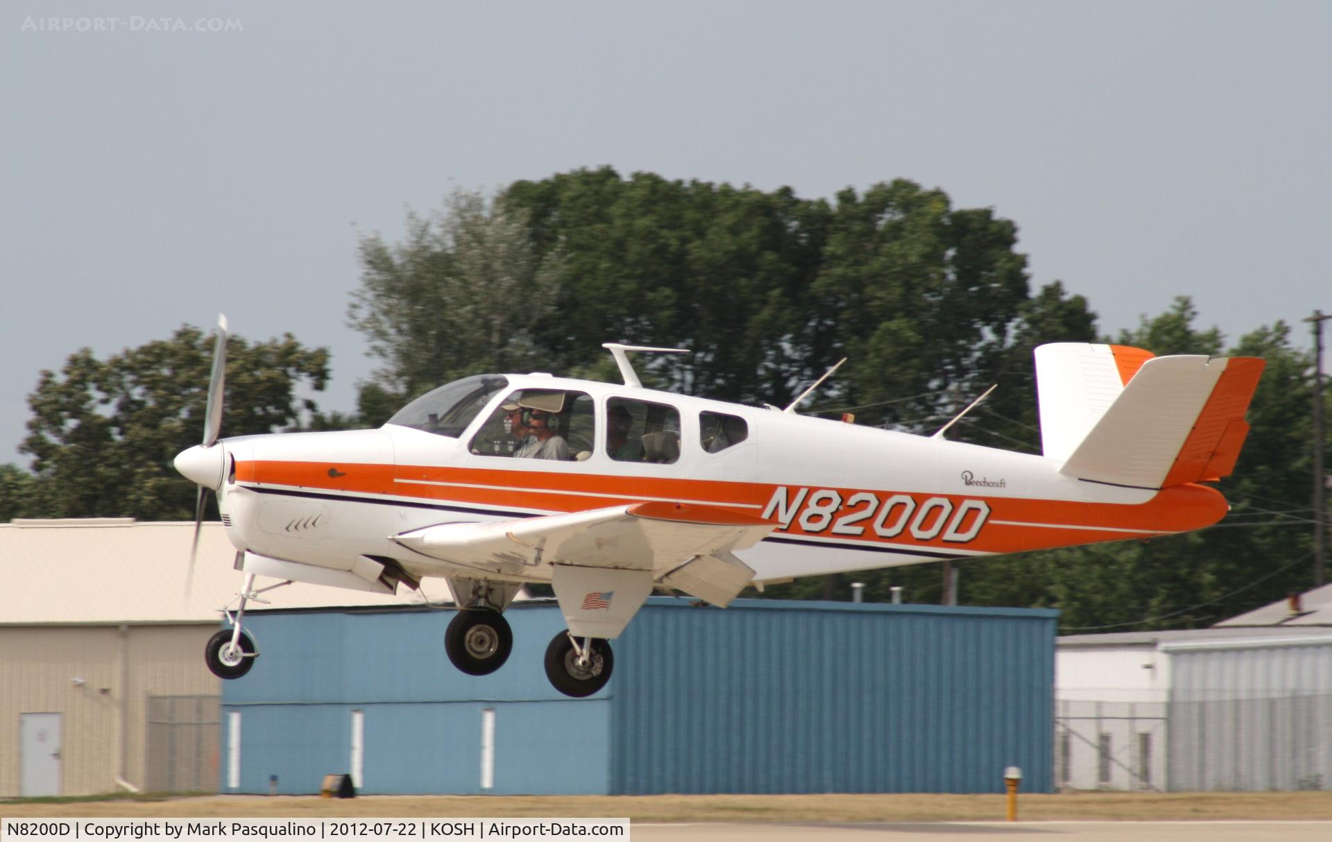 N8200D, 1957 Beech H35 Bonanza C/N D-5293, Beech H35
