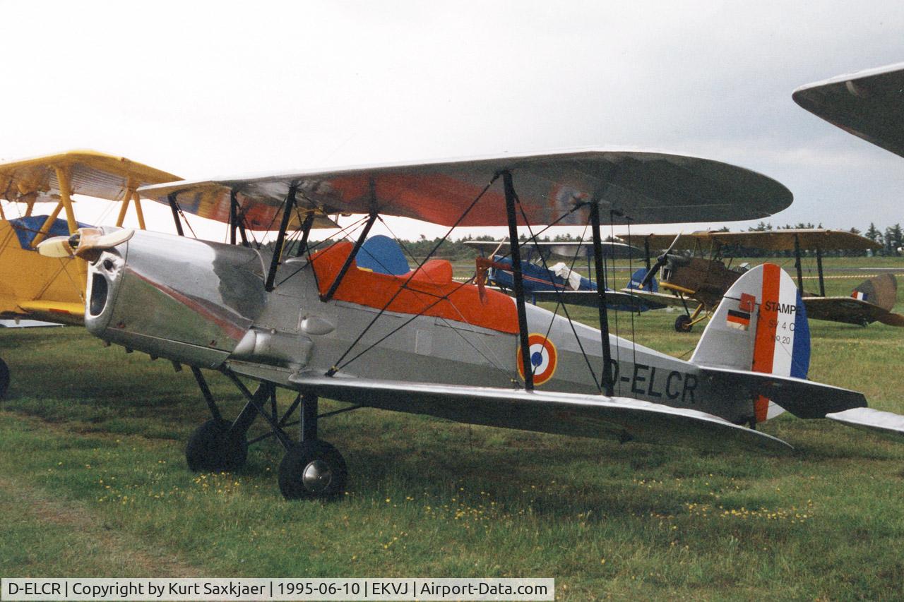 D-ELCR, 1945 Stampe-Vertongen SV-4C C/N 30, Built by AIA on licence