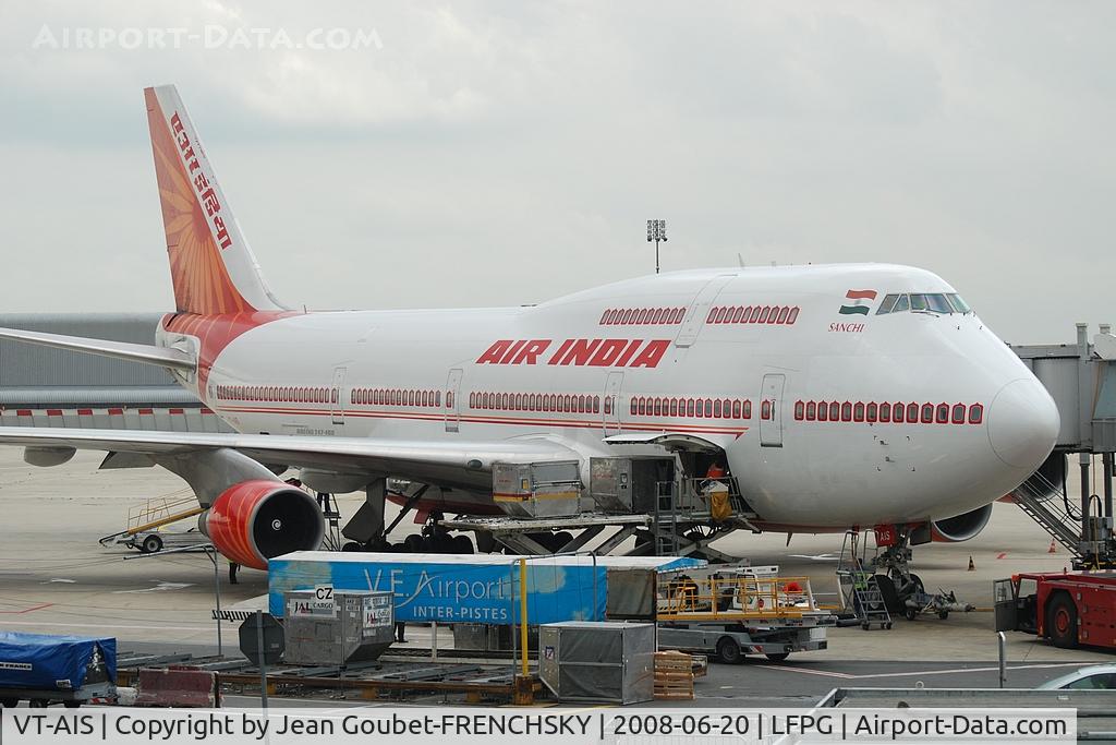 VT-AIS, 1994 Boeing 747-4H6 C/N 25703, 