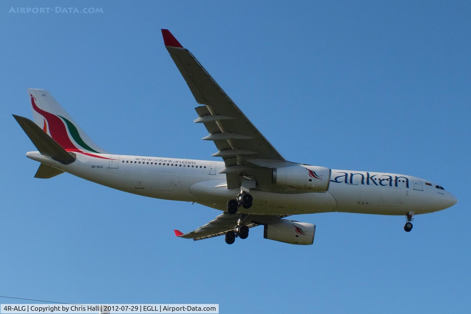 4R-ALG, 2001 Airbus A330-243 C/N 404, Sri Lankan Airlines