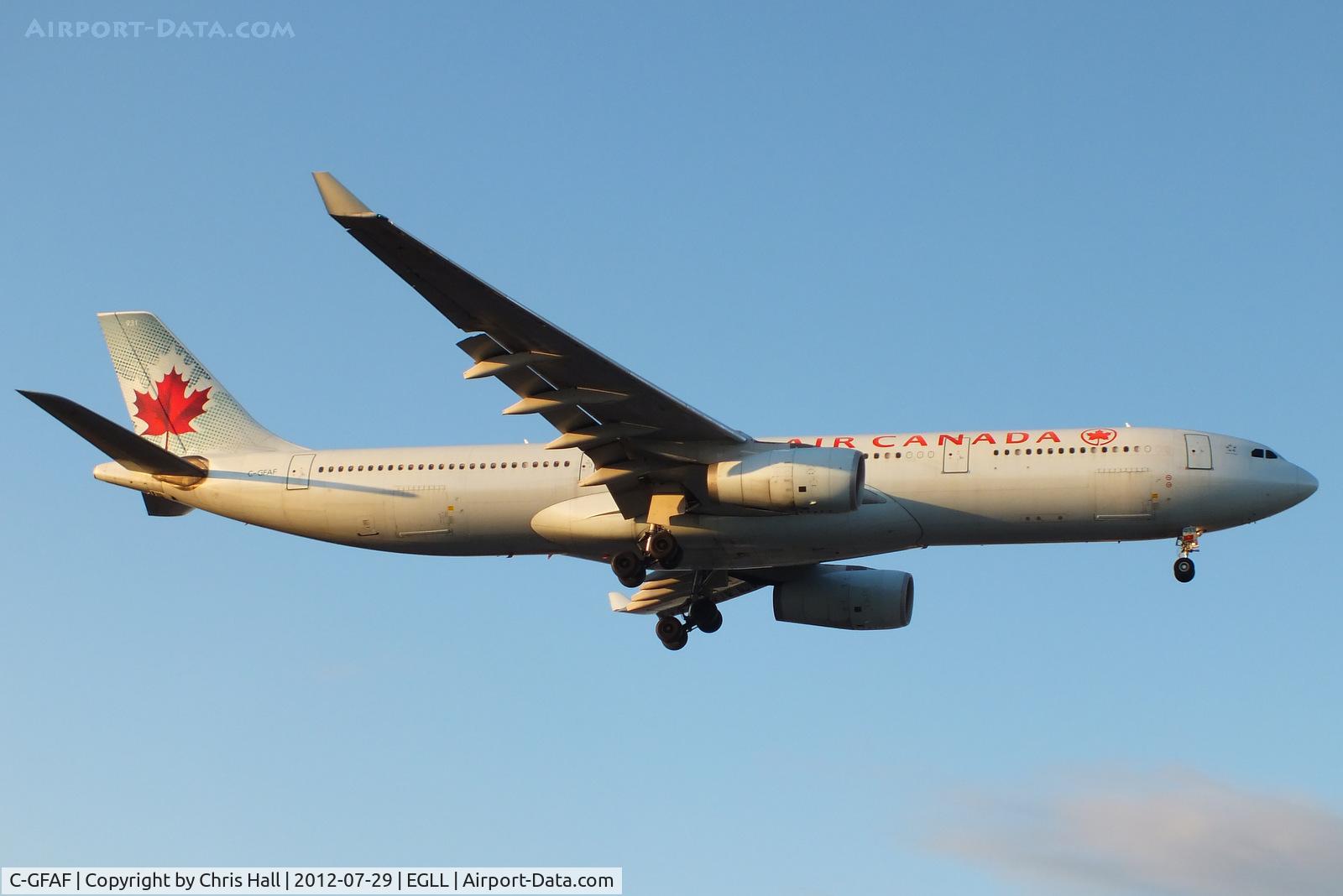 C-GFAF, 1999 Airbus A330-343 C/N 0277, Air Canada