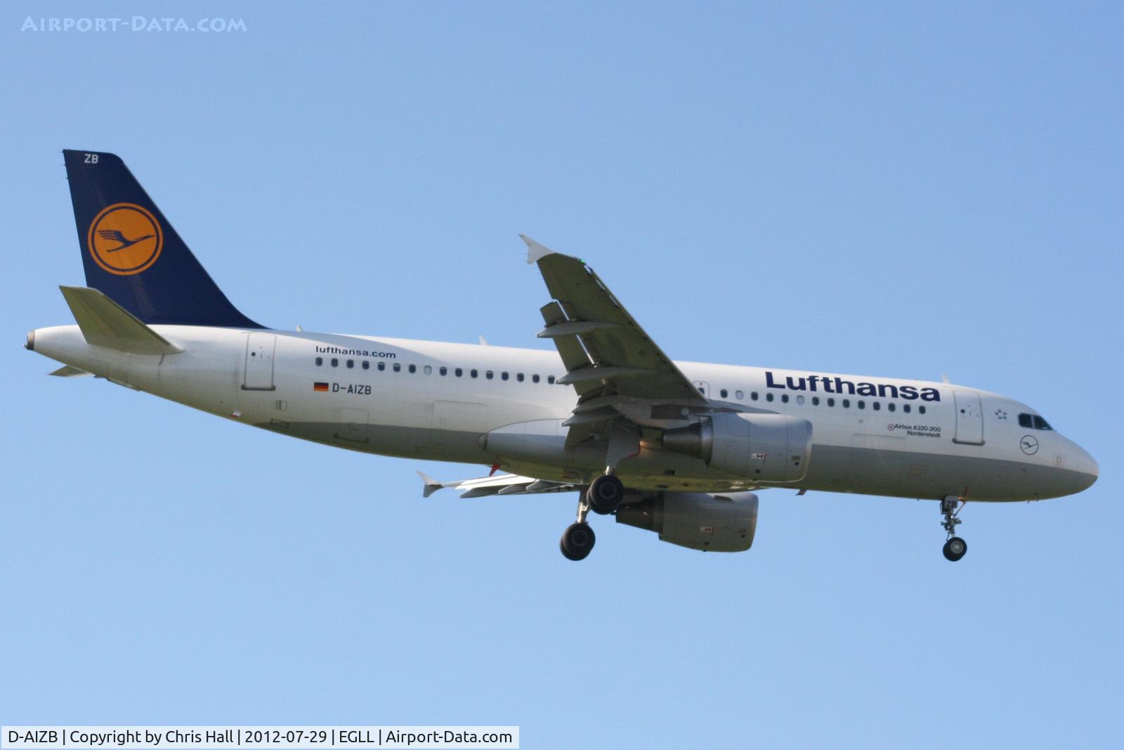 D-AIZB, 2009 Airbus A320-214 C/N 4120, Lufthansa