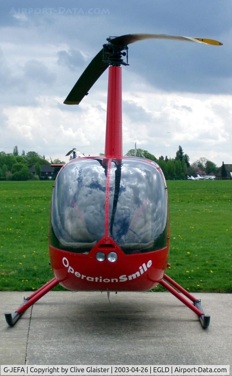 G-JEFA, 2000 Robinson R44 Clipper C/N 0710, Originally owned to and currently with, Simlot Ltd, Hong Kong in February 2000.