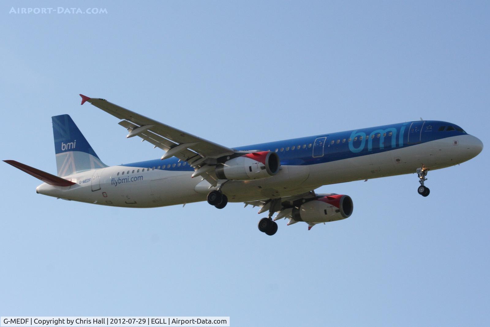 G-MEDF, 2002 Airbus A321-231 C/N 1690, now operated by British Airways