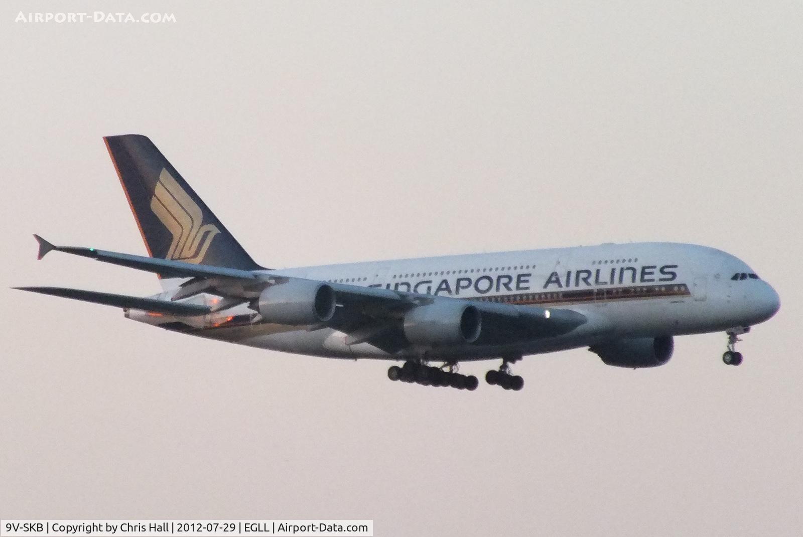 9V-SKB, 2006 Airbus A380-841 C/N 005, Singapore Airlines