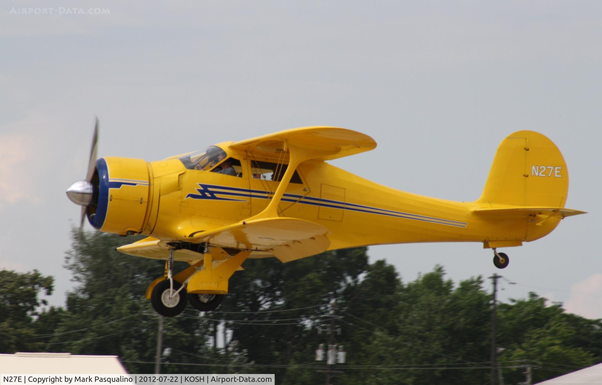 N27E, 1944 Beech D17S Staggerwing C/N 6883, Beech D17S