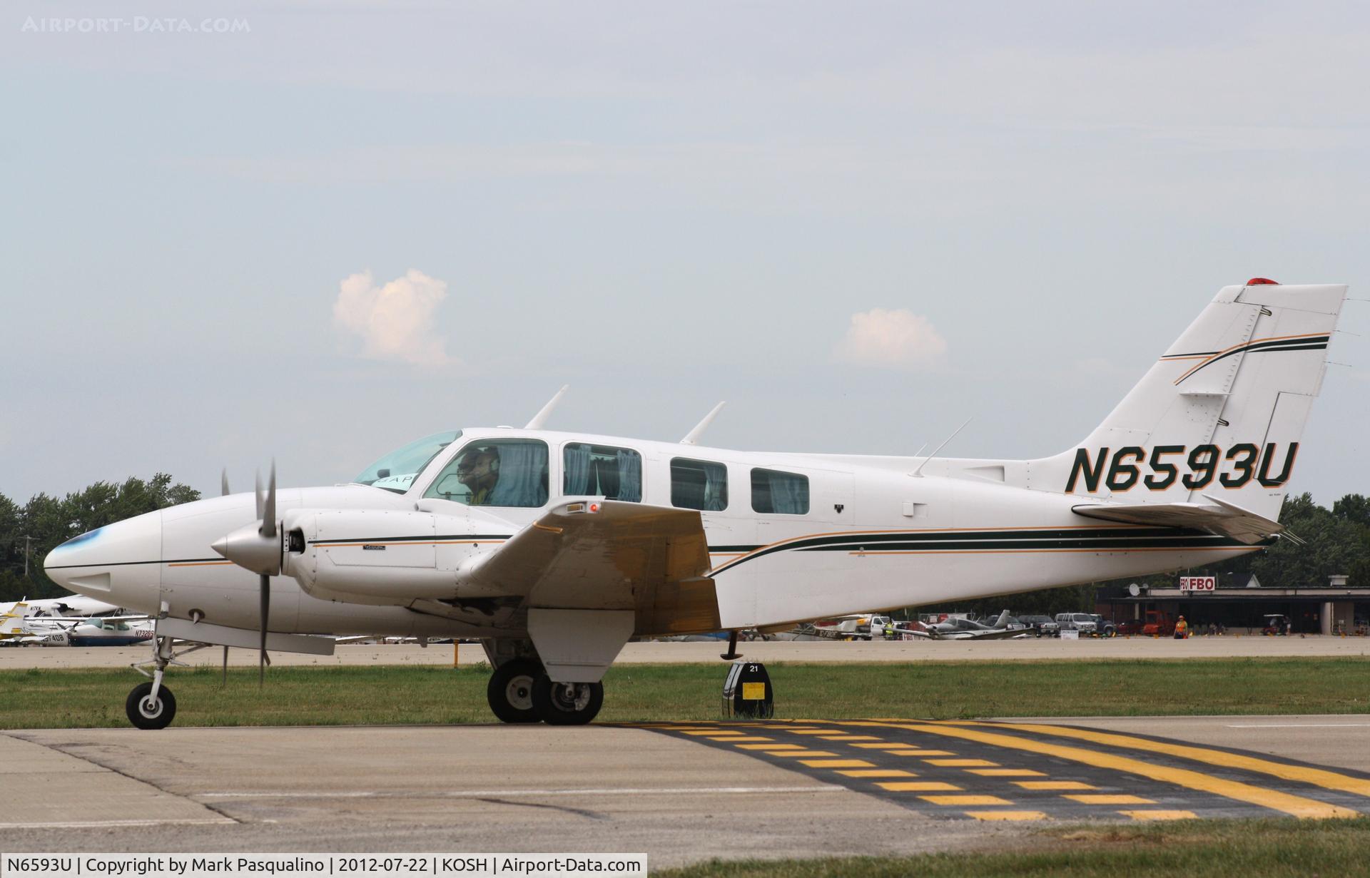 N6593U, 1983 Beech 58 Baron C/N TH-1371, Beech 58