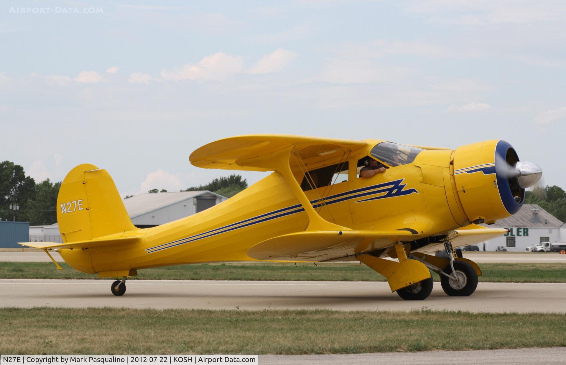 N27E, 1944 Beech D17S Staggerwing C/N 6883, Beech D17S