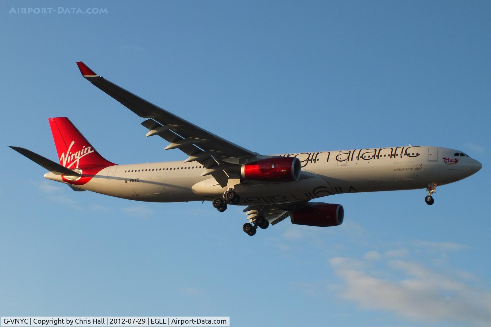 G-VNYC, 2012 Airbus A330-343X C/N 1315, Virgin Atlantic