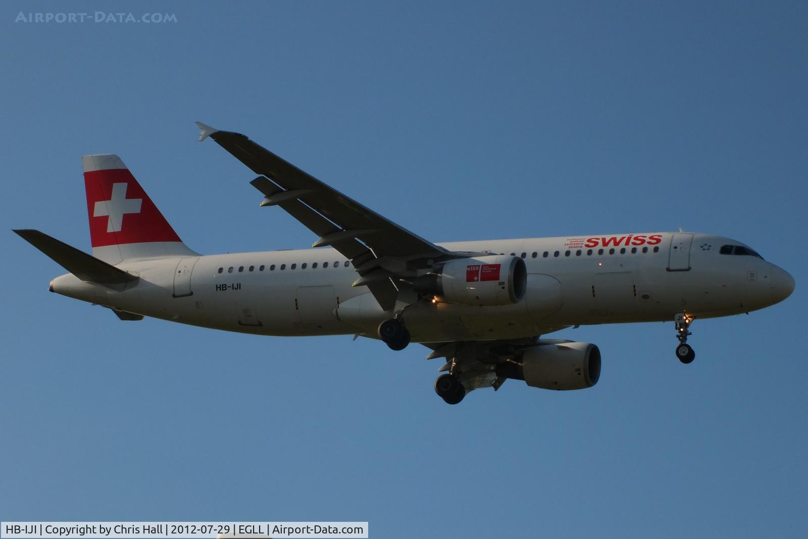 HB-IJI, 1996 Airbus A320-214 C/N 0577, Swiss