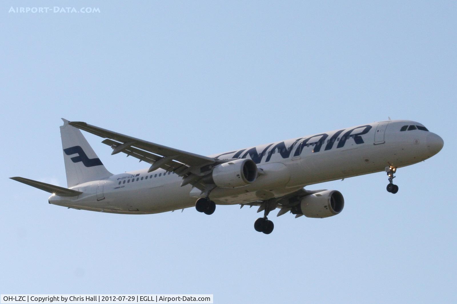 OH-LZC, 2000 Airbus A321-211 C/N 1185, Finnair