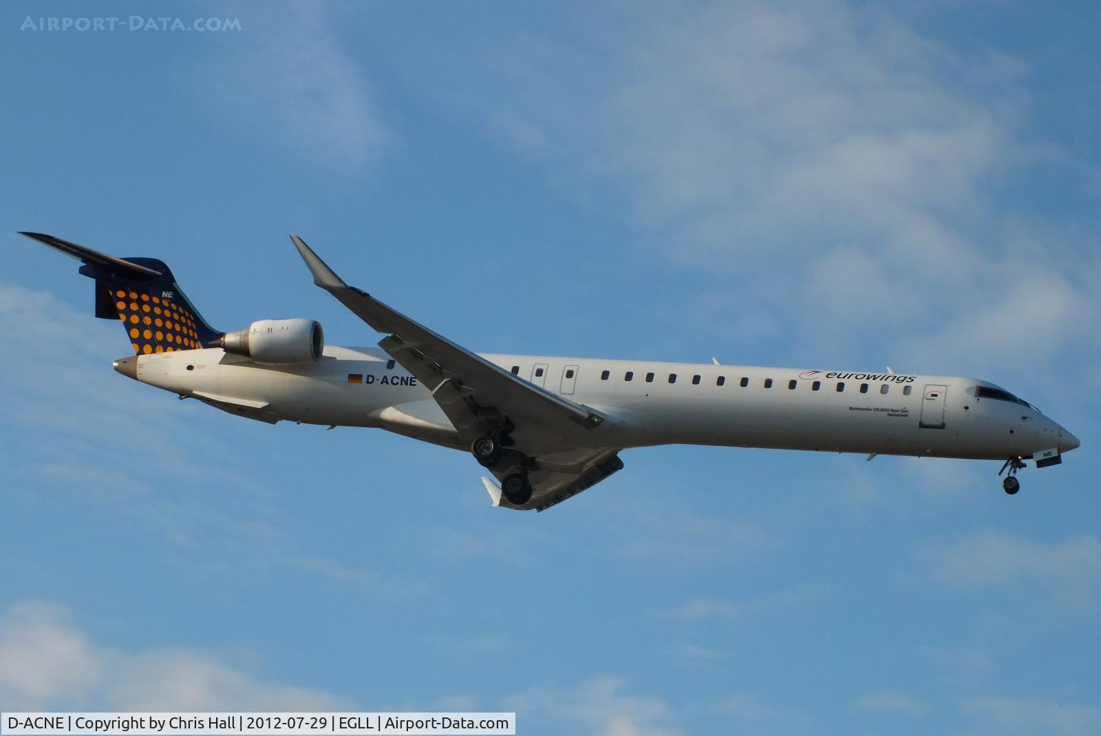 D-ACNE, 2009 Bombardier CRJ-900ER (CL-600-2D24) C/N 15241, Eurowings