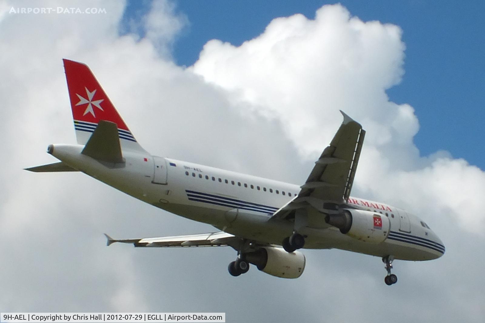 9H-AEL, 2004 Airbus A319-111 C/N 2332, Air Malta