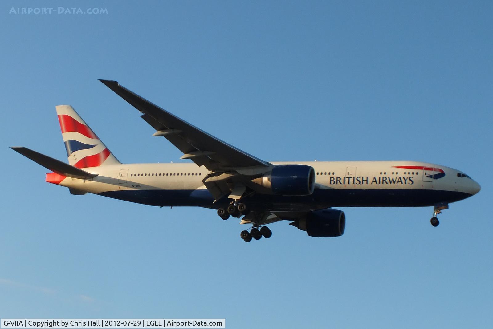 G-VIIA, 1997 Boeing 777-236 C/N 27483, British Airways