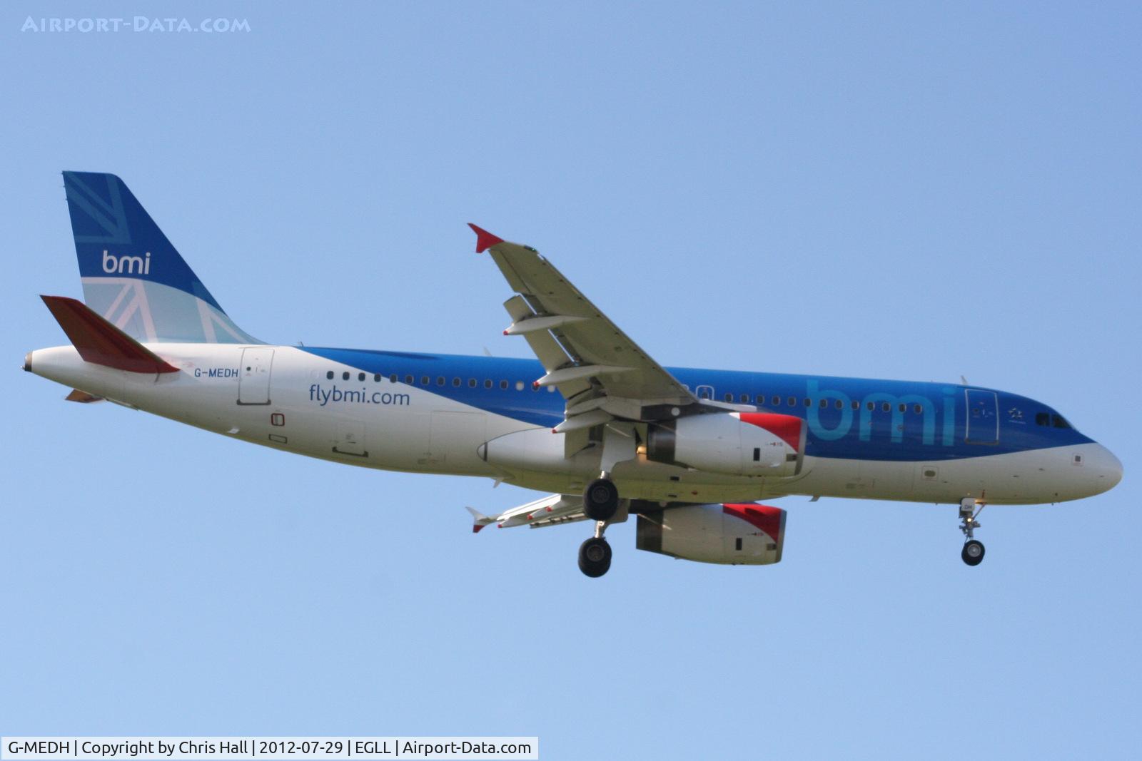 G-MEDH, 2003 Airbus A320-232 C/N 1922, now operated by British Airways