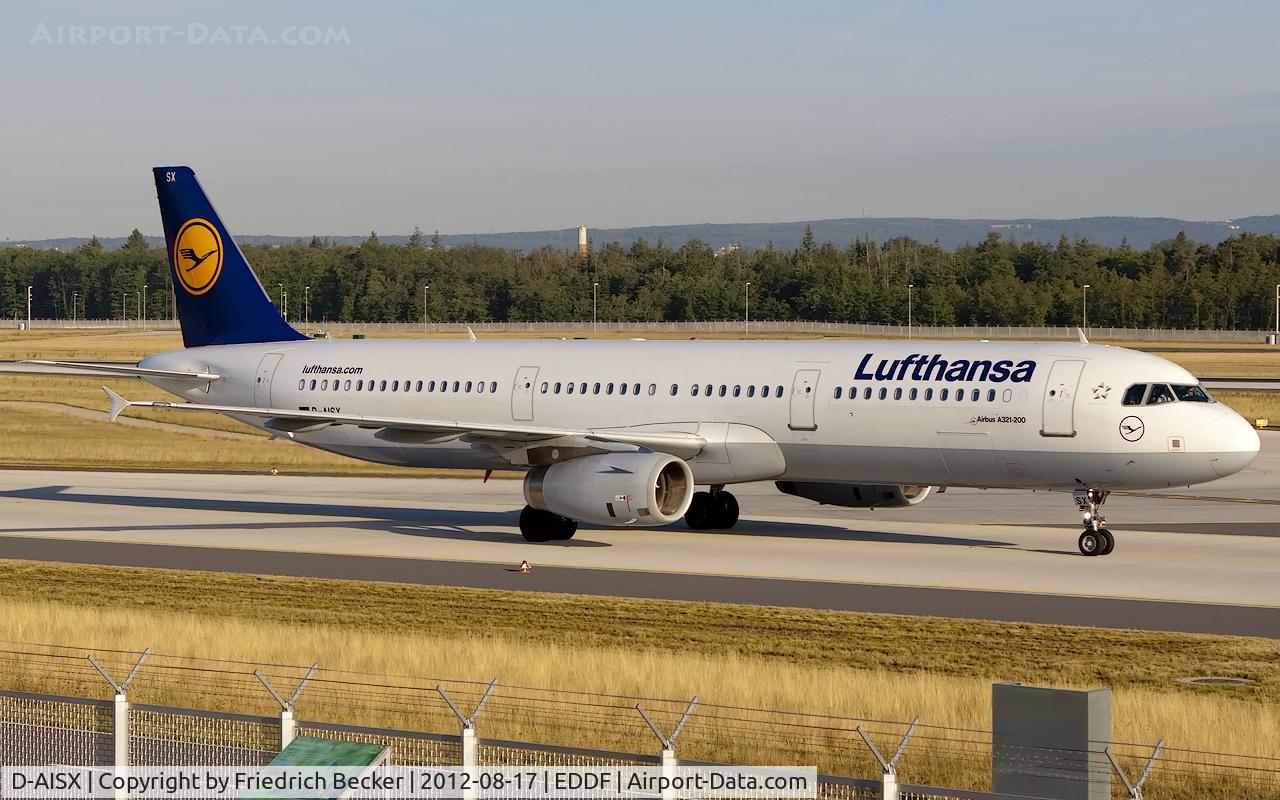 D-AISX, 2009 Airbus A321-231 C/N 4073, taxying to the gate