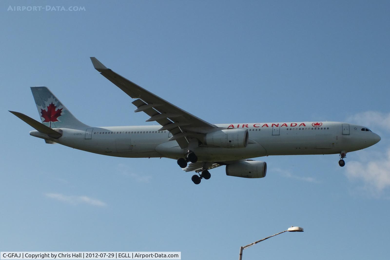 C-GFAJ, 1999 Airbus A330-343X C/N 0284, Air Canada