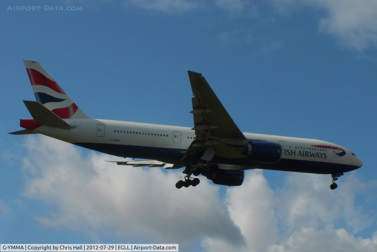 G-YMMA, 1999 Boeing 777-236 C/N 30302, British Airways