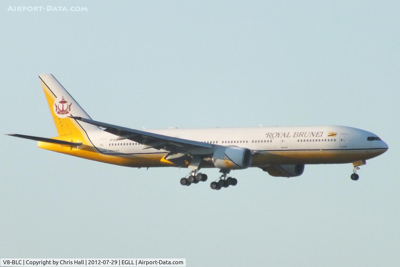 V8-BLC, 2001 Boeing 777-212/ER C/N 28524, Royal Brunei Airlines