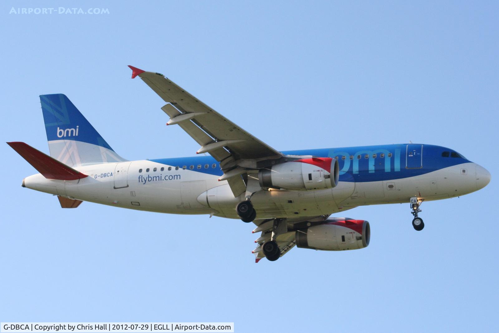 G-DBCA, 2004 Airbus A319-131 C/N 2098, now operated by British Airways