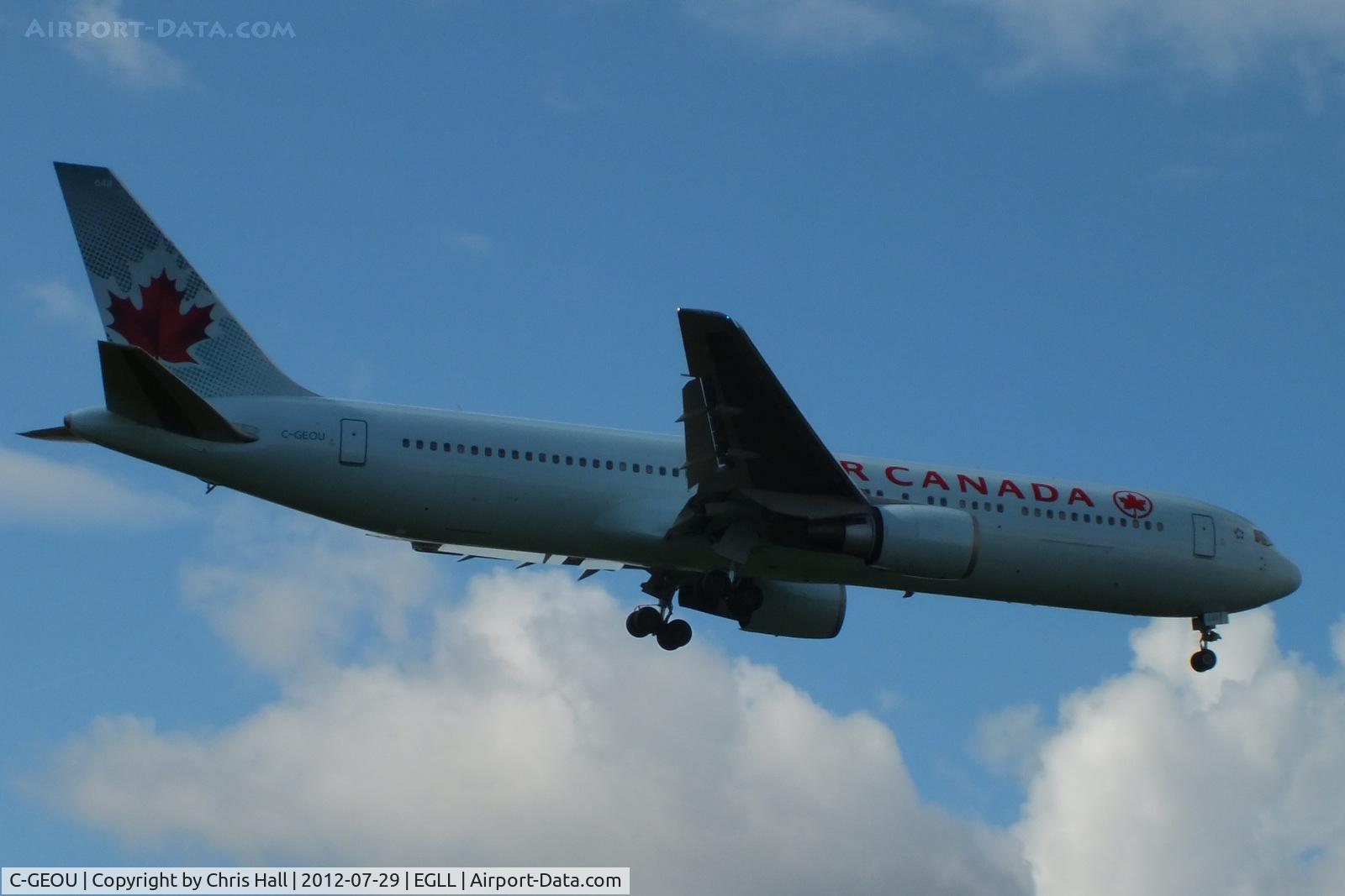 C-GEOU, 1999 Boeing 767-375 C/N 30108, Air Canada