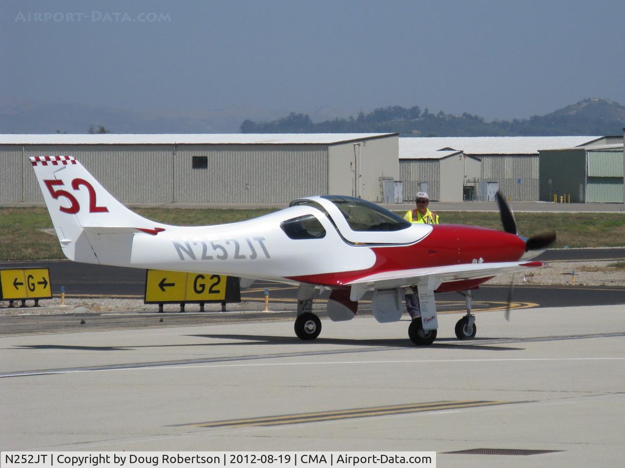 N252JT, 2007 Lancair Legacy C/N 166, 2007 Thomas Lancair LEGACY 'Poncho', Continental IO-550-N 310 Hp, taxi