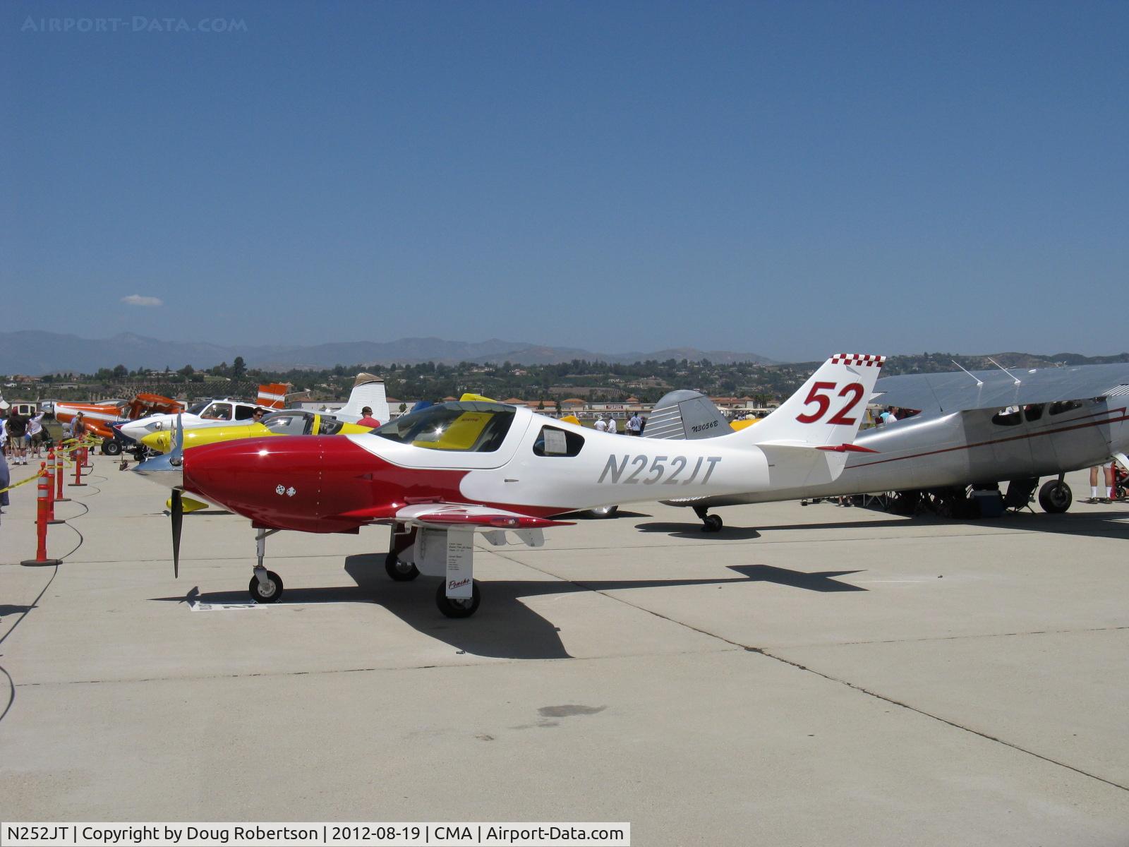 N252JT, 2007 Lancair Legacy C/N 166, 2007 Thomas Lancair LEGACY 'Poncho' in racing trim, Continental IO-550-N 310 Hp