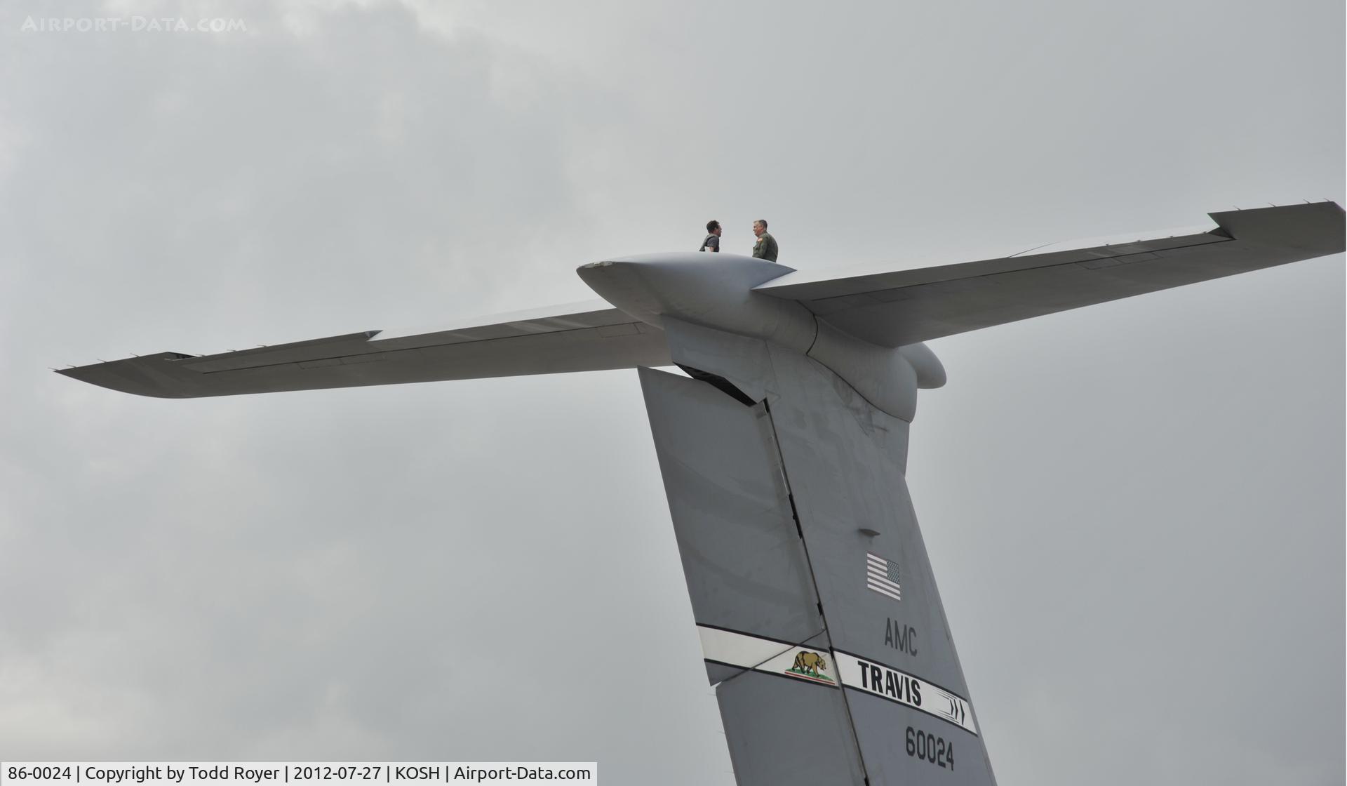 86-0024, 1986 Lockheed C-5B Galaxy C/N 500-0110, Airventure 2012