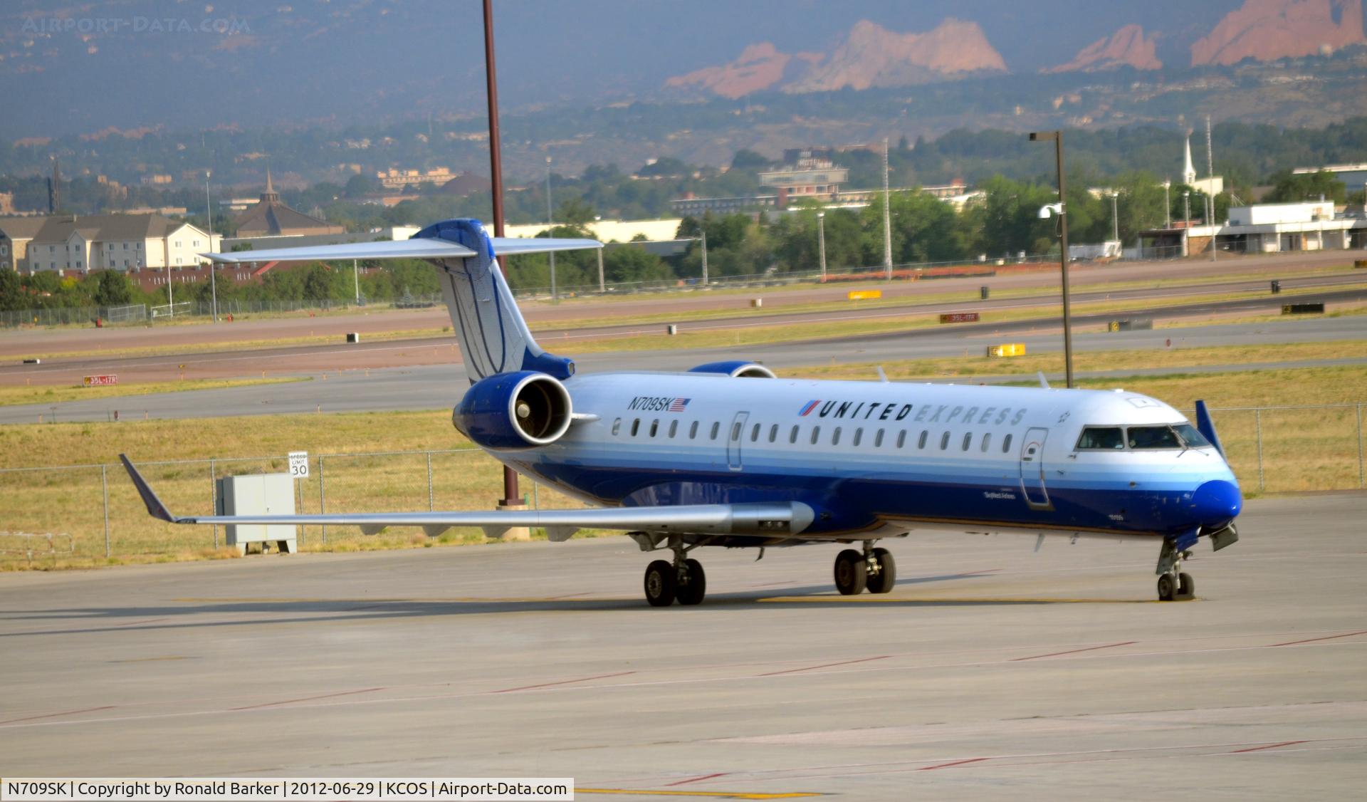 N709SK, 2004 Bombardier CRJ-701ER (CL-600-2C10) Regional Jet C/N 10159, The Springs