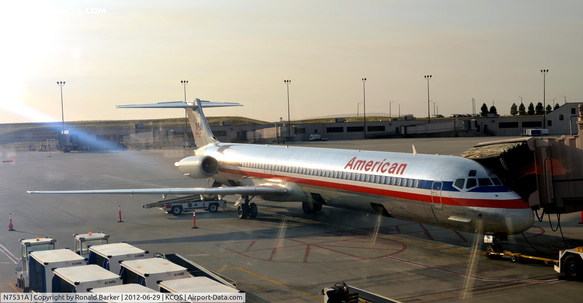 N7531A, 1990 McDonnell Douglas MD-82 (DC-9-82) C/N 49923, The Springs