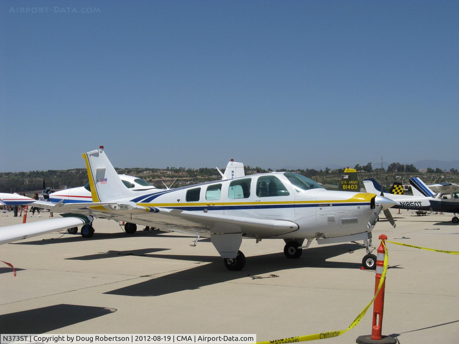N373ST, 1982 Beech B36TC Bonanza C/N EA-308, 1982 Beech B36TC TURBO BONANZA, Continental TSIO-520-UB 300 Hp, Experimental class
