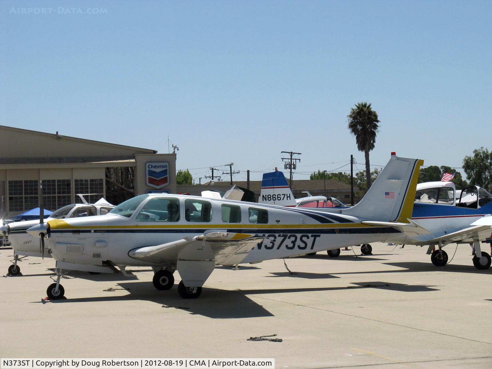 N373ST, 1982 Beech B36TC Bonanza C/N EA-308, 1982 Beech B36TC TURBO BONANZA, Continental TSIO-520-UB 300 Hp, Experimental class