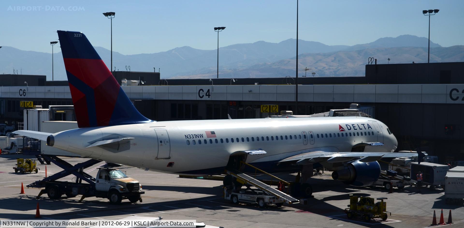N331NW, 1992 Airbus A320-211 C/N 318, SLC, UT
