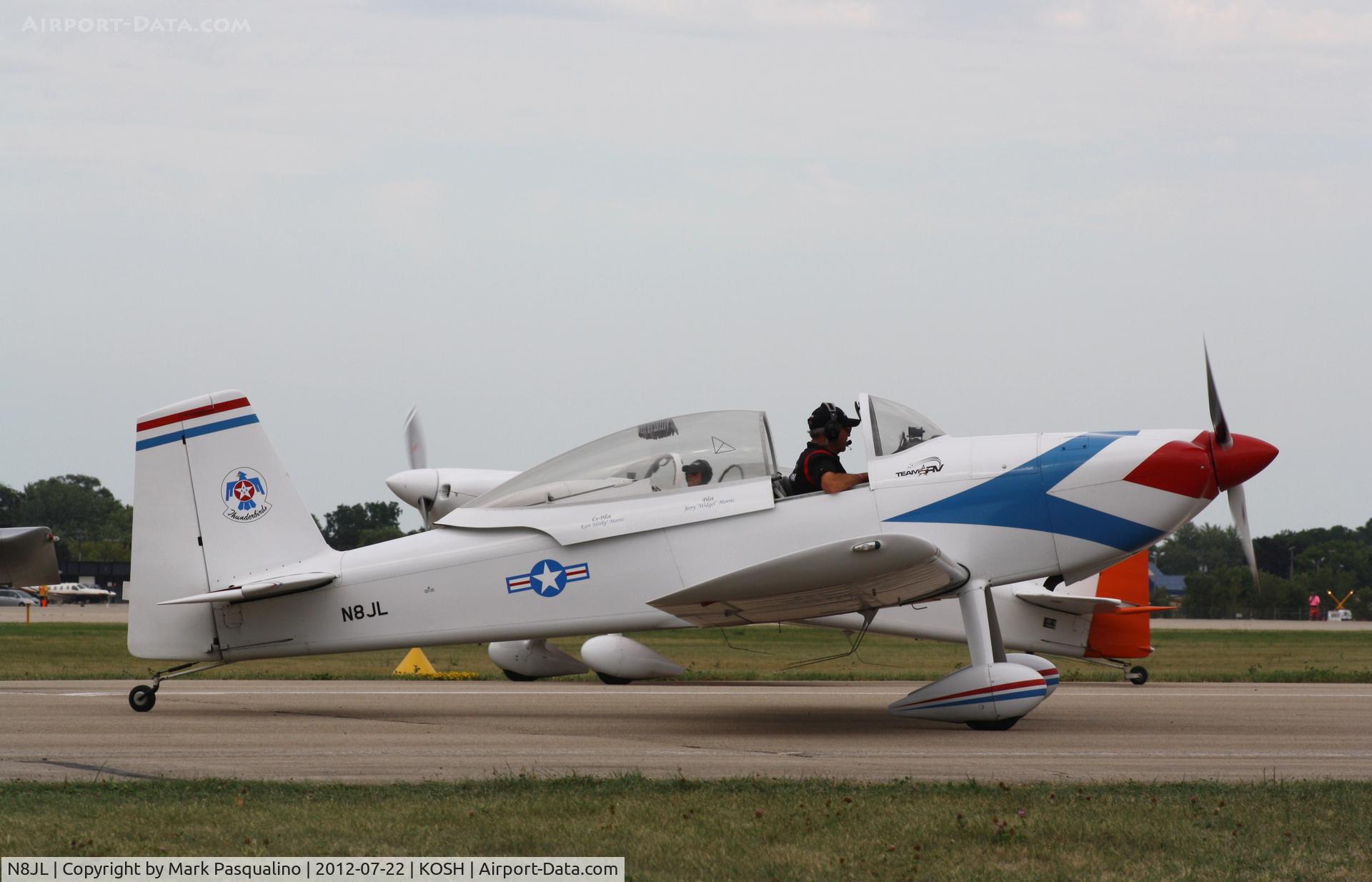 N8JL, 2001 Vans RV-8 C/N 81324, Vans RV-8