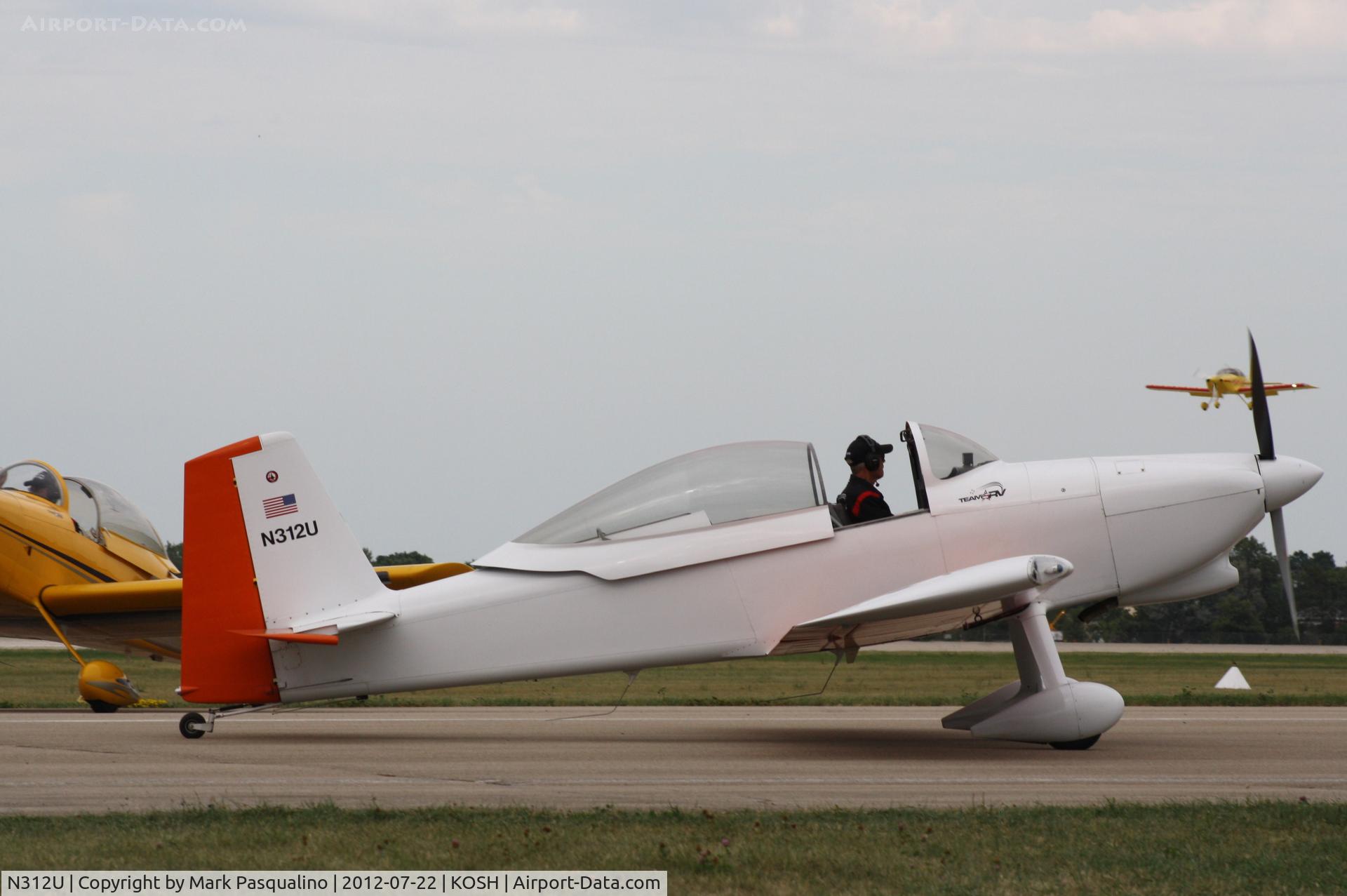 N312U, Vans RV-8 C/N 82630, Vans RV-8
