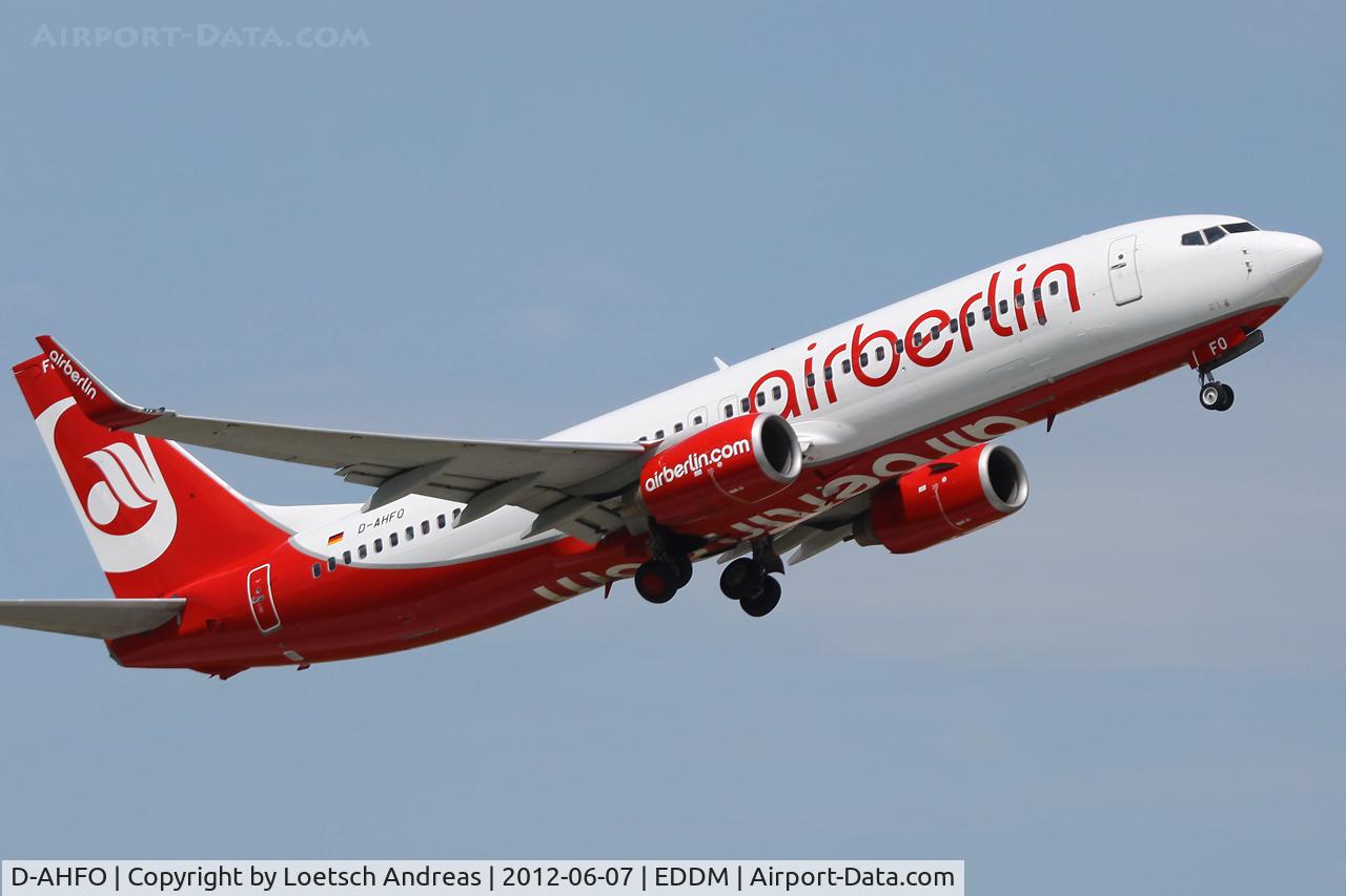 D-AHFO, 2000 Boeing 737-8K5 C/N 27987, Air Berlin
