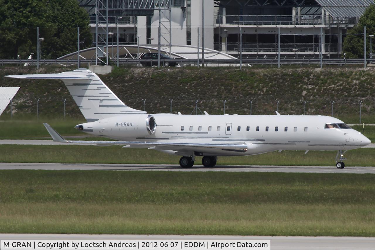 M-GRAN, 2009 Bombardier BD-700-1A11 Global 5000 C/N 9324, Starflight Investments Ltd. Grand Cayman