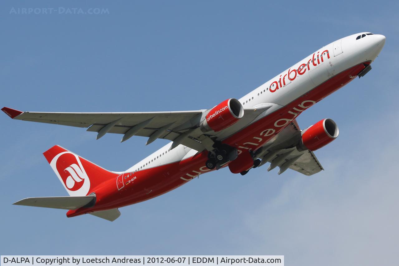 D-ALPA, 2001 Airbus A330-223 C/N 403, Air Berlin