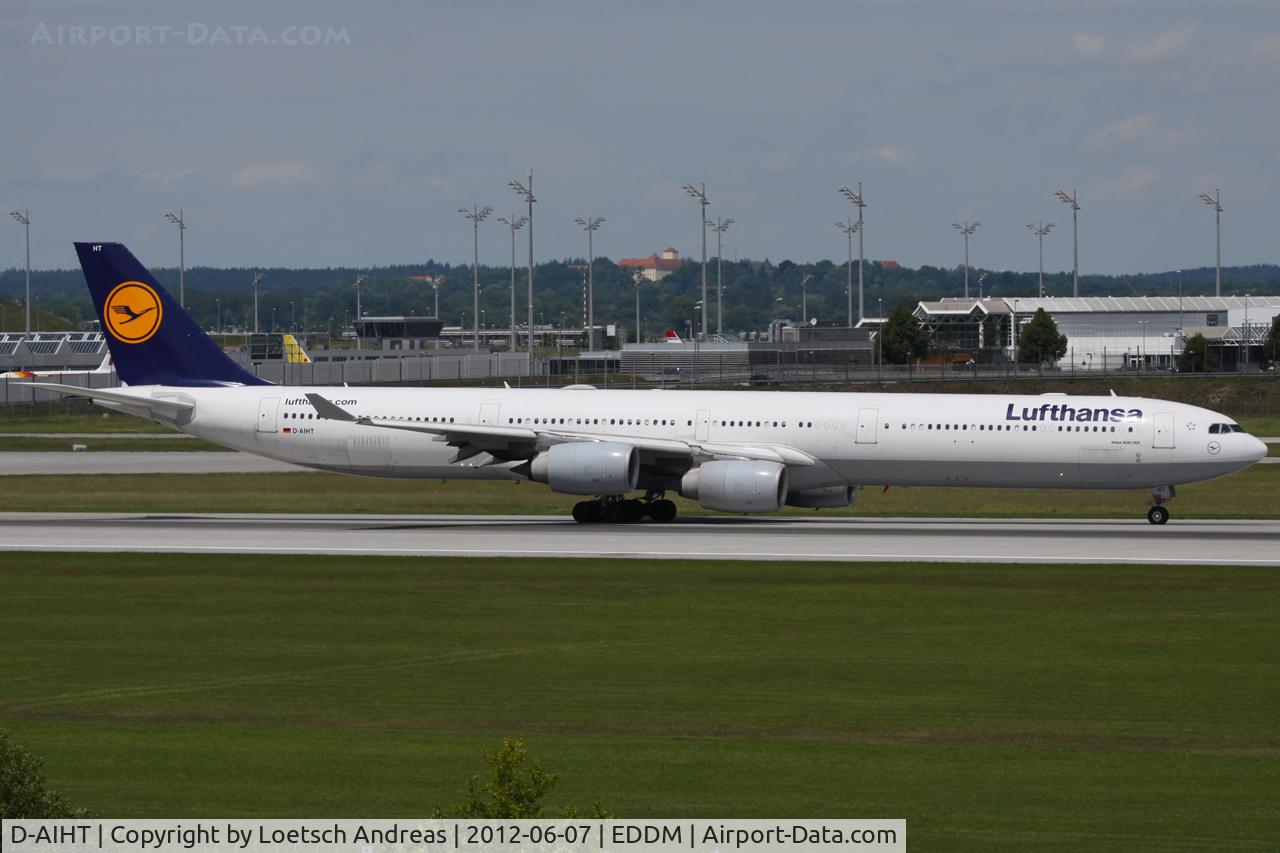 D-AIHT, 2008 Airbus A340-642 C/N 846, Lufthansa