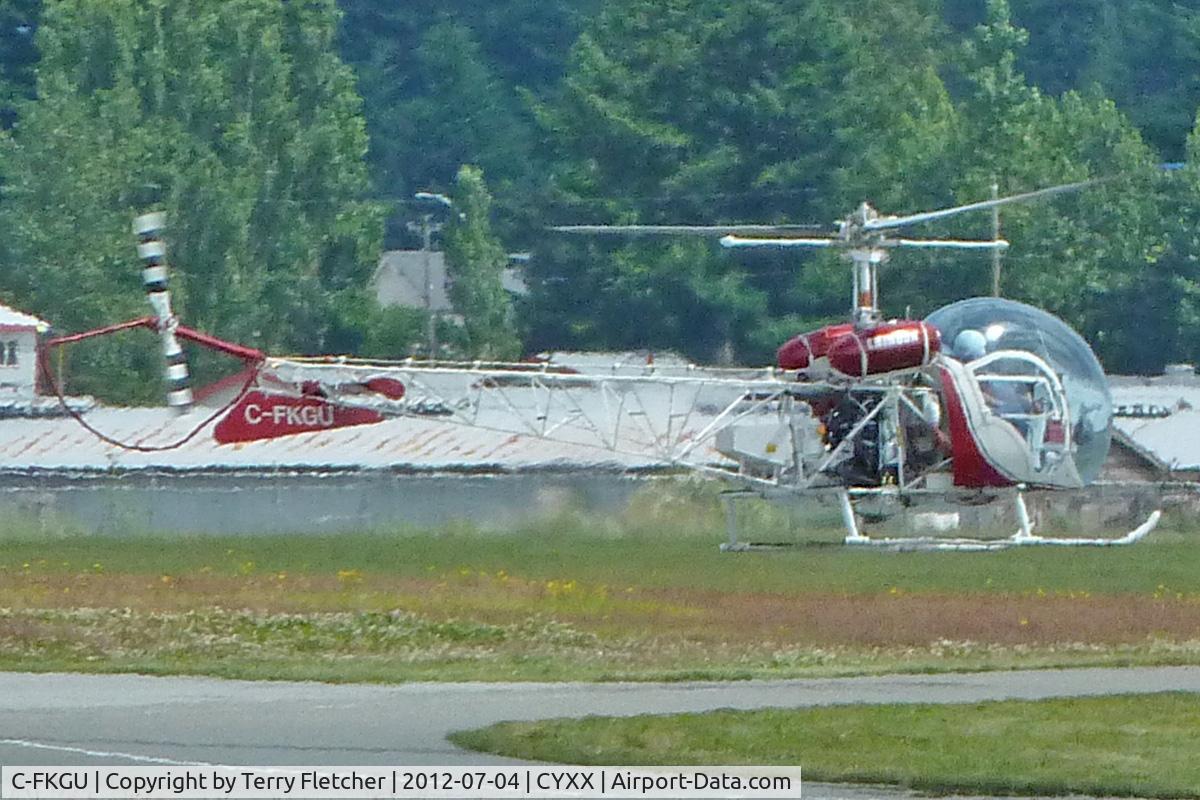 C-FKGU, 1956 Bell 47G-2 C/N 2183, 1956 Bell 47G-2, c/n: 2183 at Abbotsford