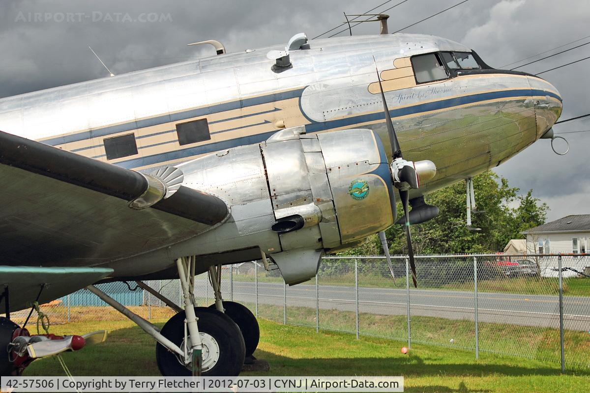 42-57506, 1940 Douglas C-49H-DO C/N 2198, 1940 Douglas C-49H, c/n: 2198 at Langley Museum BC
