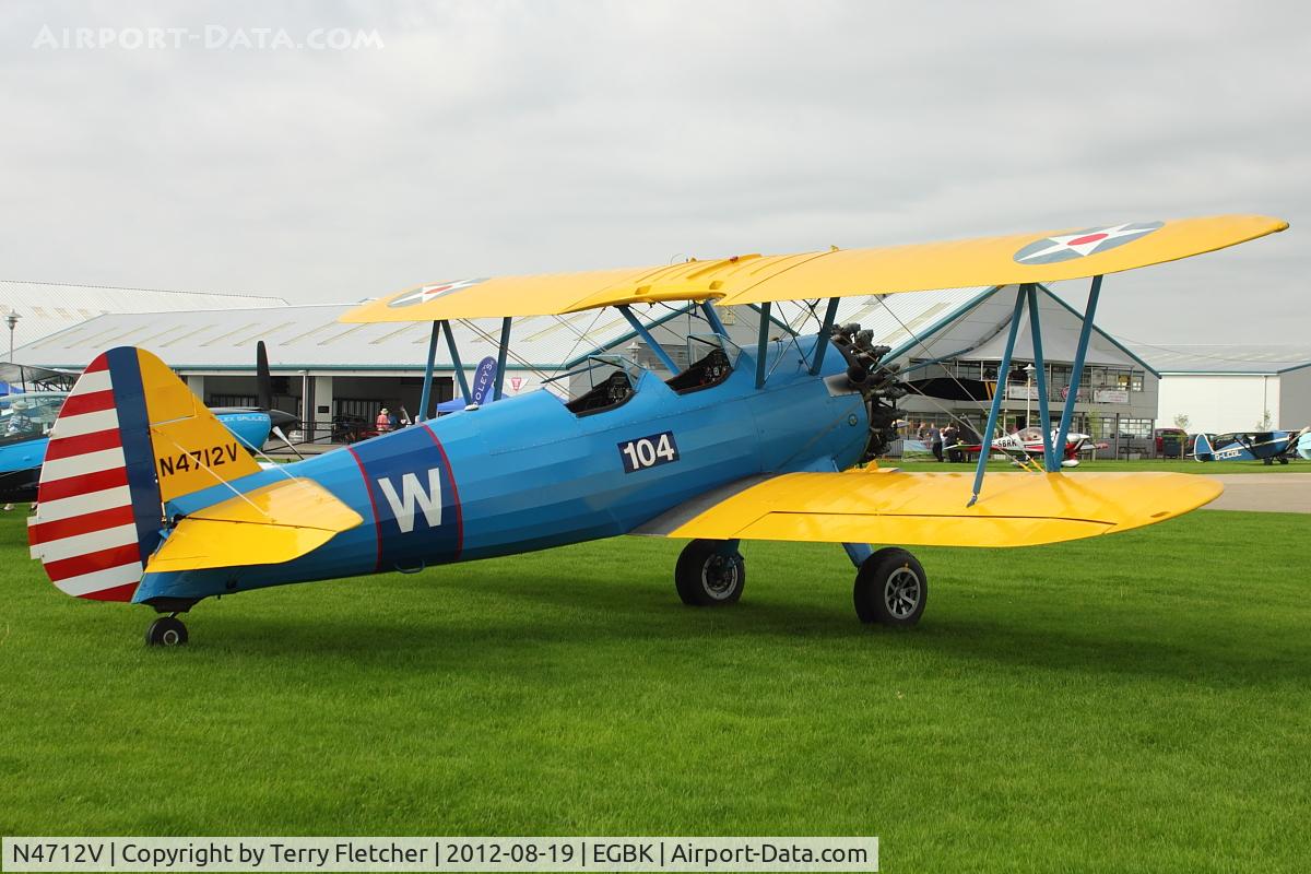 N4712V, 1949 Boeing E75 C/N 75-5094, 1949 Boeing E75, c/n: 75-5094 at 2012 Sywell Airshow