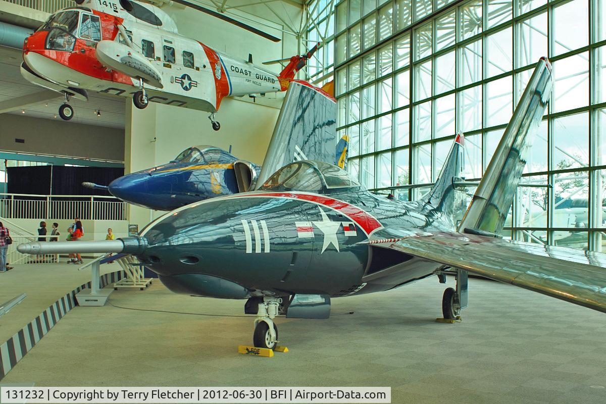131232, 1954 Grumman F9F-8 (F9-J) Cougar C/N Not found 131232, 131232 (D-111), 1954 Grumman F9F-8 Cougar, c/n: 131232